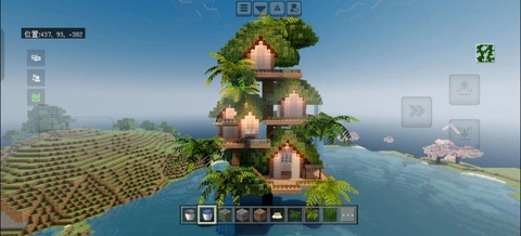 我的世界房顶怎么盖