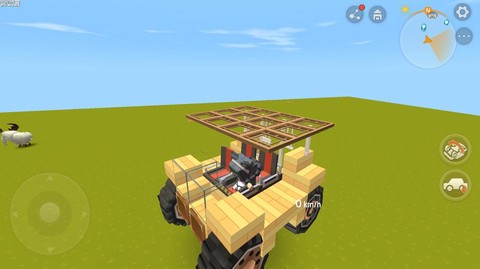 迷你世界里面的汽车怎么做